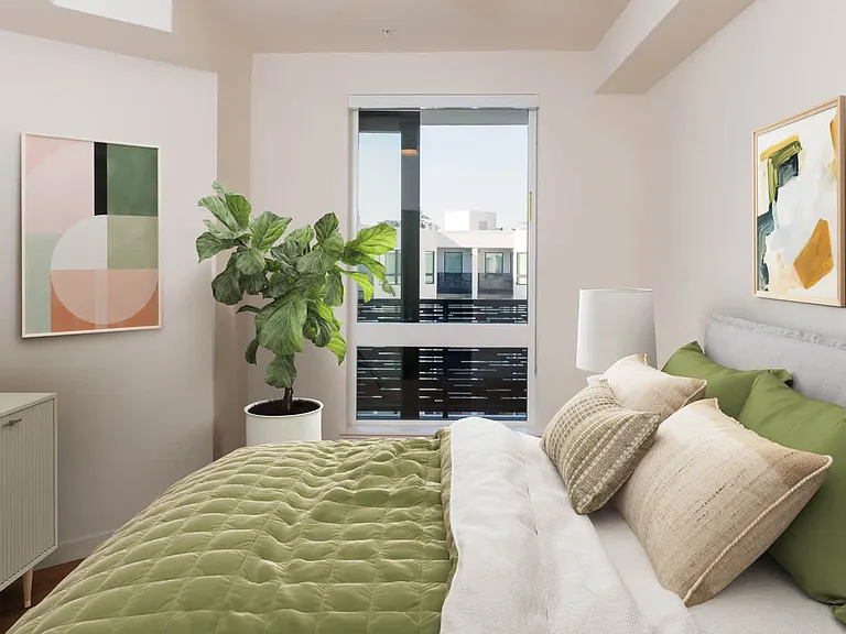Bedroom with Hard Surface Flooring