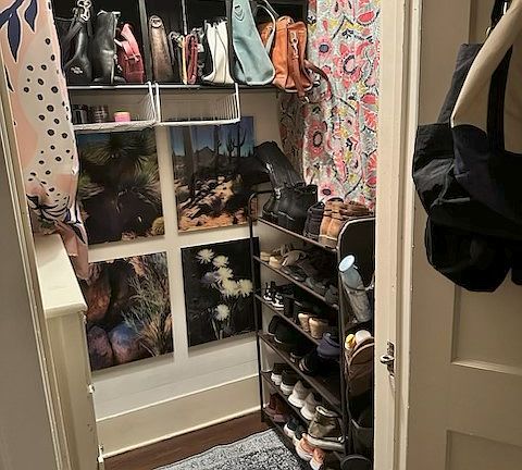 ONE OF THE LARGE CLOSETS