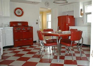 Diner Style Kitchen