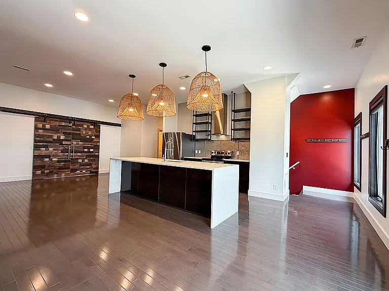 2nd Level, Stairwell Landing, Kitchen/ Dining/ Living Area