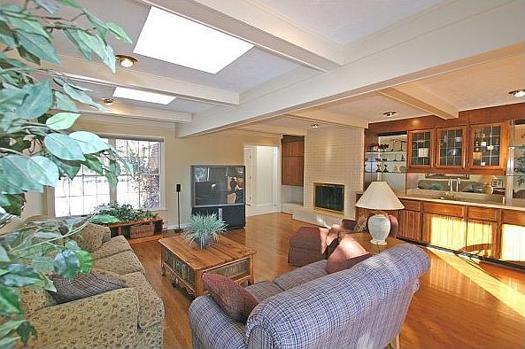 Addition in 1992 to main Family room 