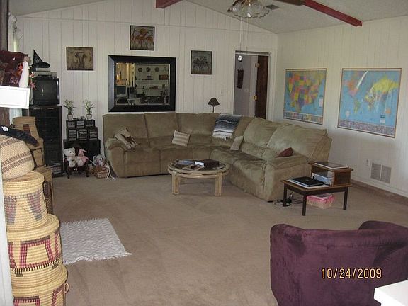 Living room view from kitchen