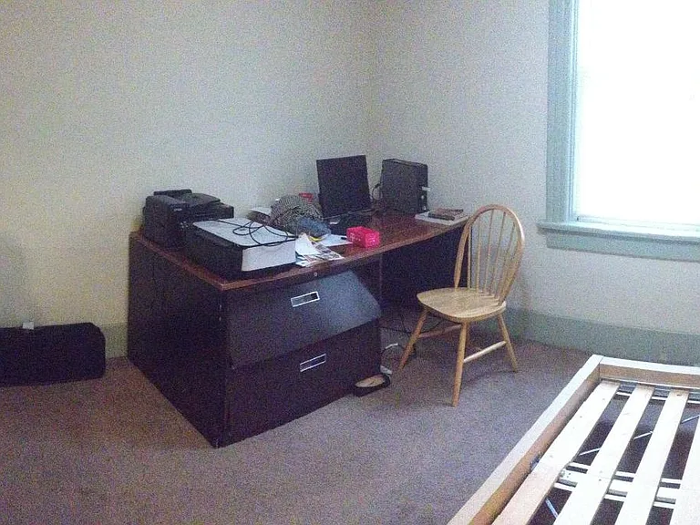 bedroom with walk-in closet