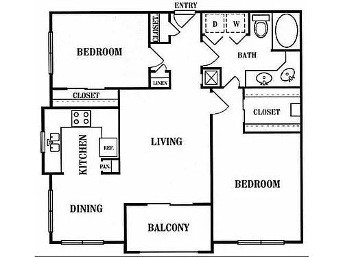 Floor plan C 2X1