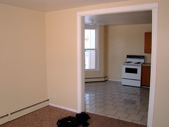 view from front living room NW towards kitchen