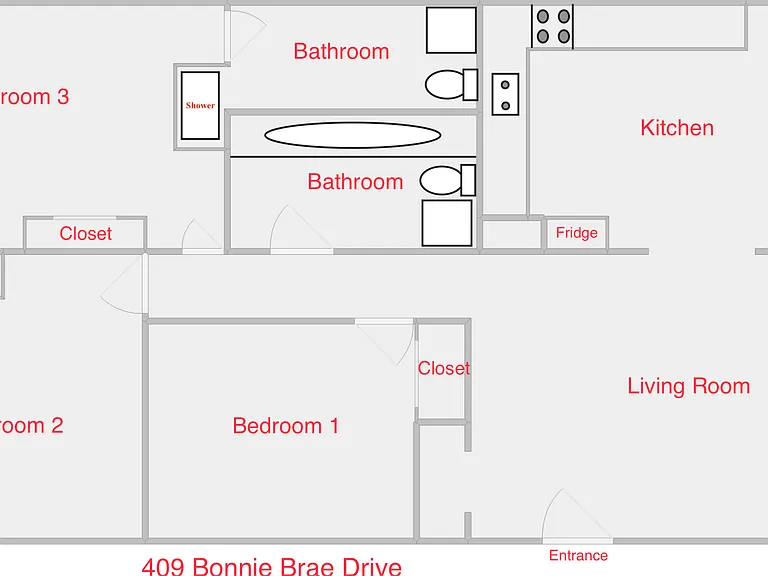 409-411 Bonnie Brae Dr — Photo 17