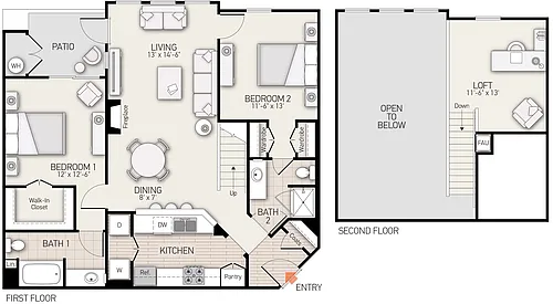 Floor plan Plan I