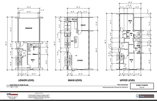 Floor plan 4450 Broadway