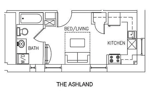 Floor plan Ashland
