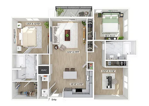 Floor plan B4D