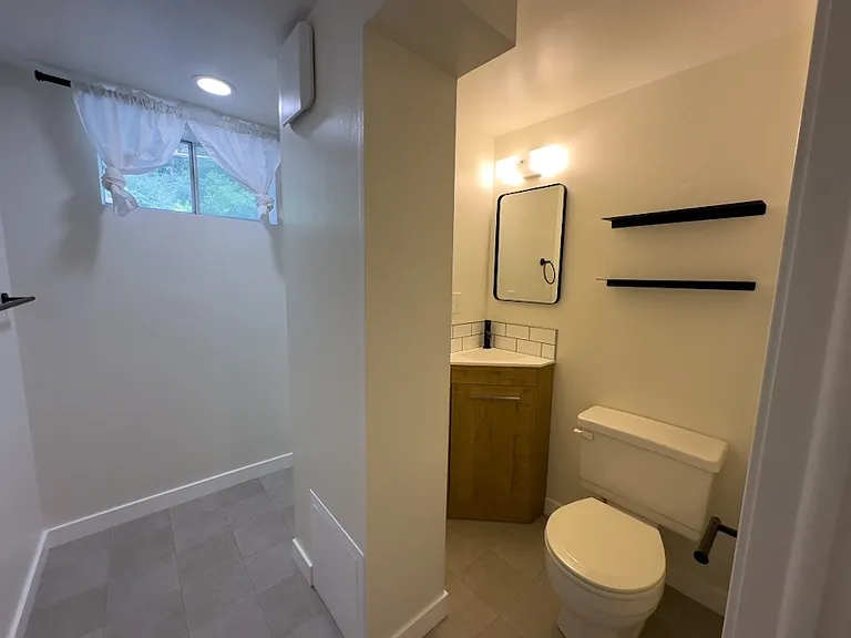 Downstairs bathroom.