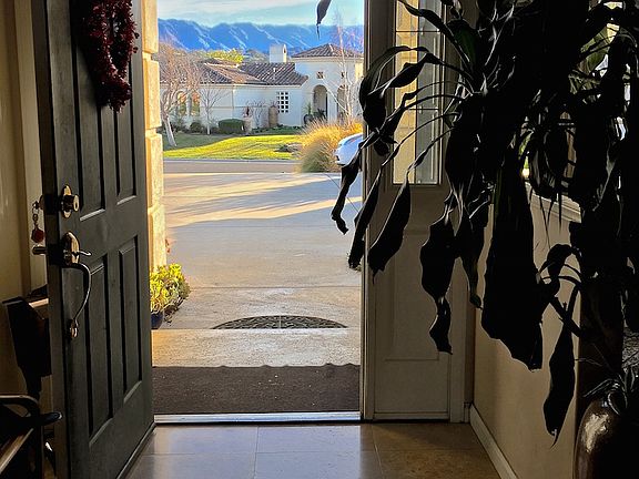 View from entry door