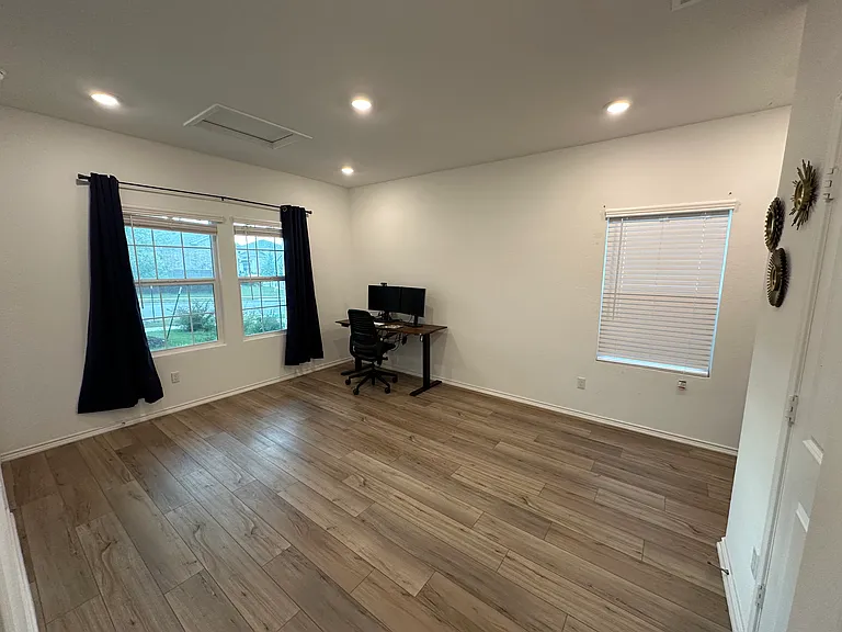 Downstairs office room