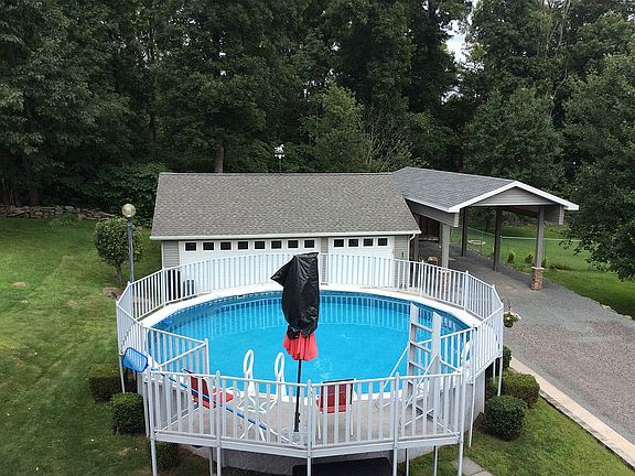 Pool; detached 3 car garage