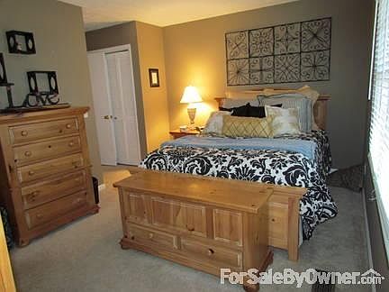 Master Bedroom
						:
						Feature two closets and an attached master bathroom.