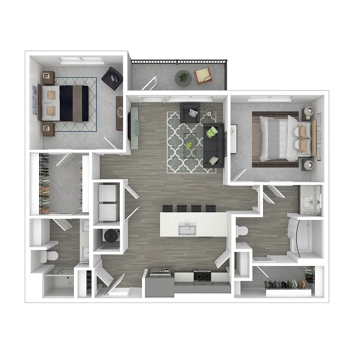 Floor plan B2 Elkhart