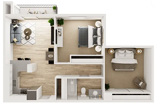 Floor plan B2
