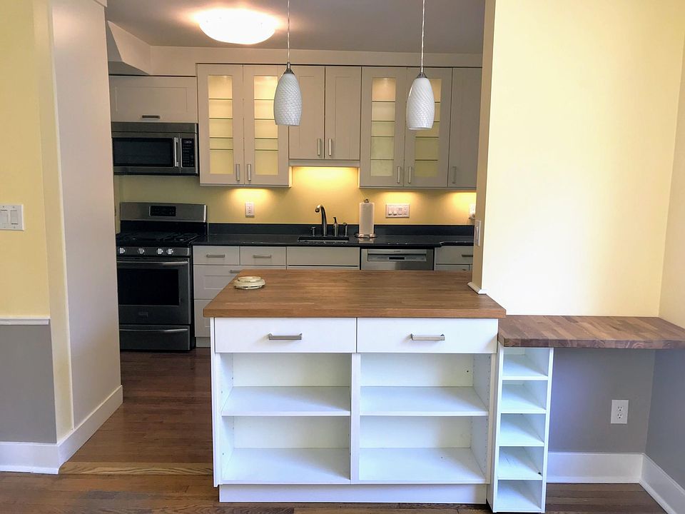 Bright, open kitchen