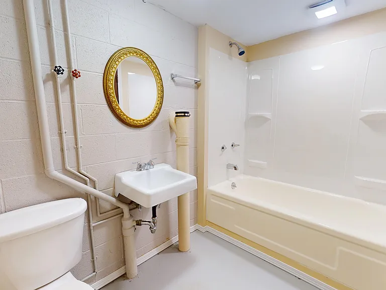 basement bathroom