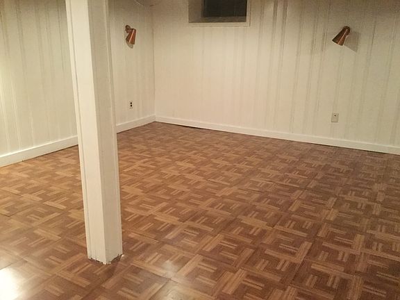 Partially finished basement