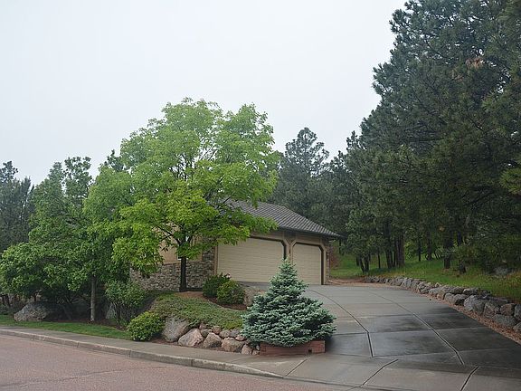 Entrance to garage