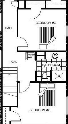 Second Level Floor Plan