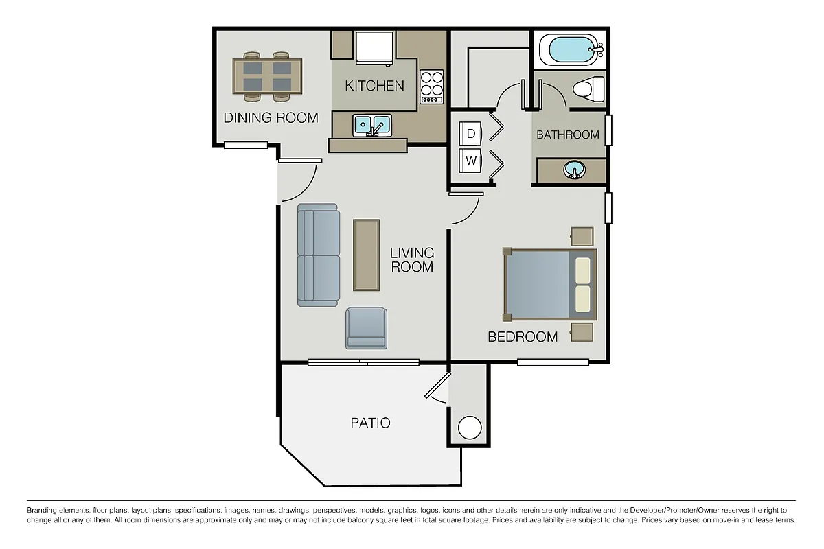 Floor plan Plan 1A