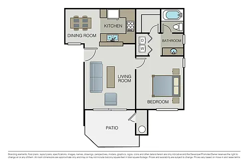 Floor plan Plan 1A