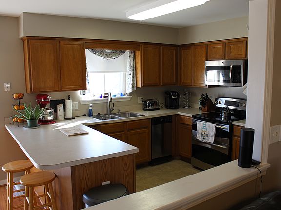 Kitchen from living room