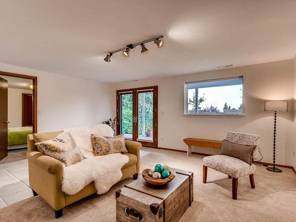 Living Room. The door on the left leads to the master bedroom and full bath.