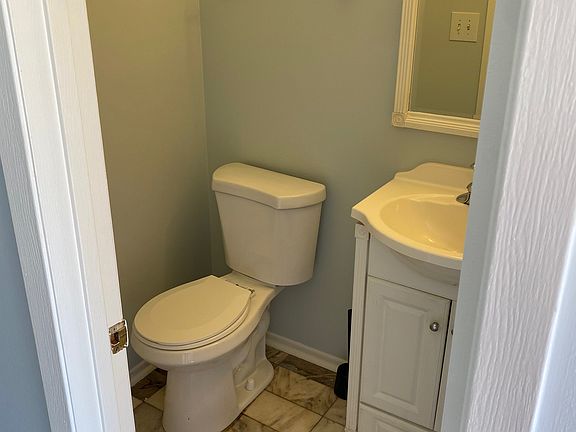 Half bath on main floor