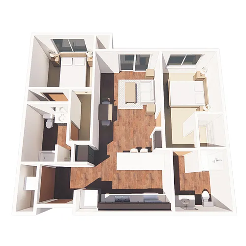 Floor plan B1
