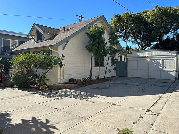 Parking and two car garage