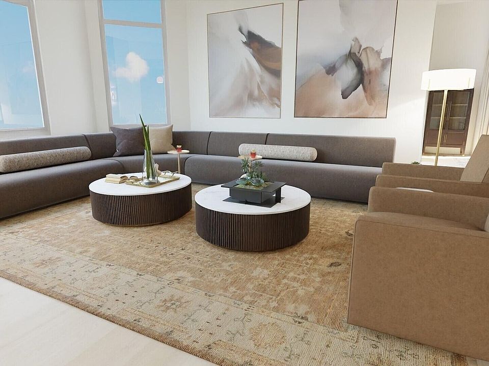 *To be furnished by Arhaus Jan 2026 similar to renderings. Picture not exact.