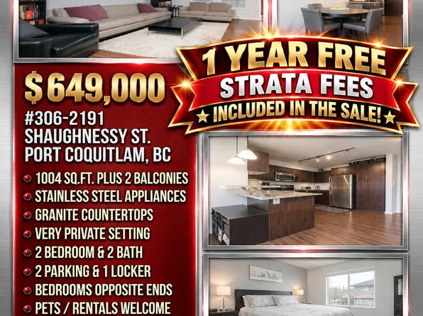 2191 Shaughnessy St #306, Pt Coquitlam, BC V3C 3C7