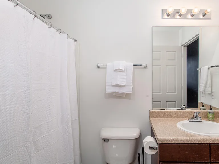 Second Bathroom.... Tub with Shower