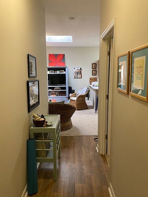Looking into unit from entry door