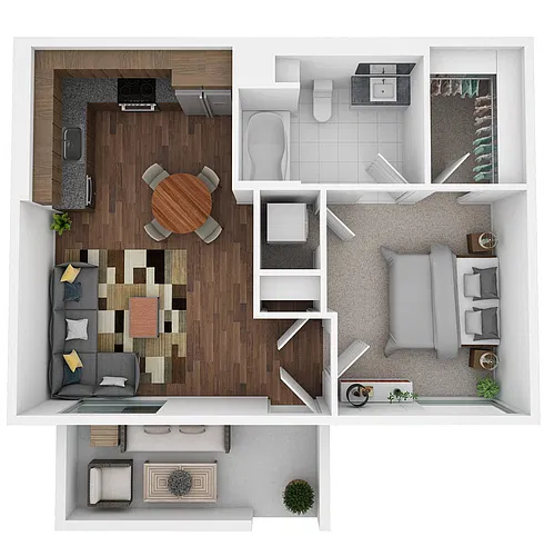 Floor plan A1A