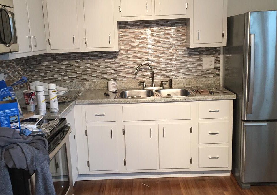 Newly remodeled kitchen