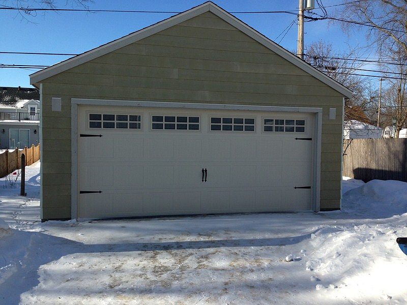 New 2-Car Detached Garage