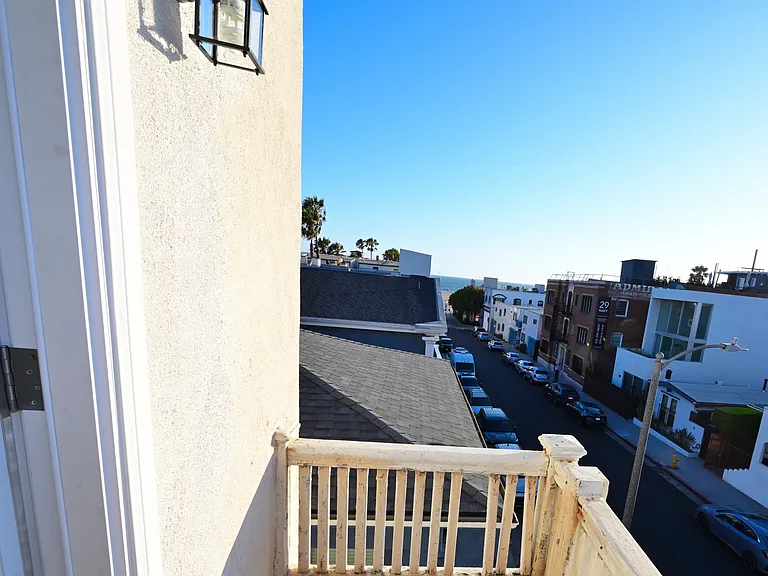 Private balcony with sweeping ocean views