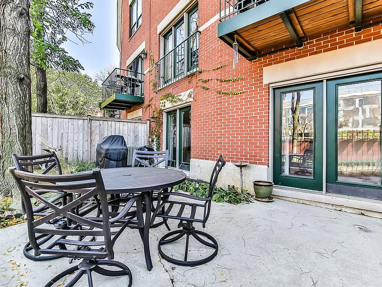 Back ground patio