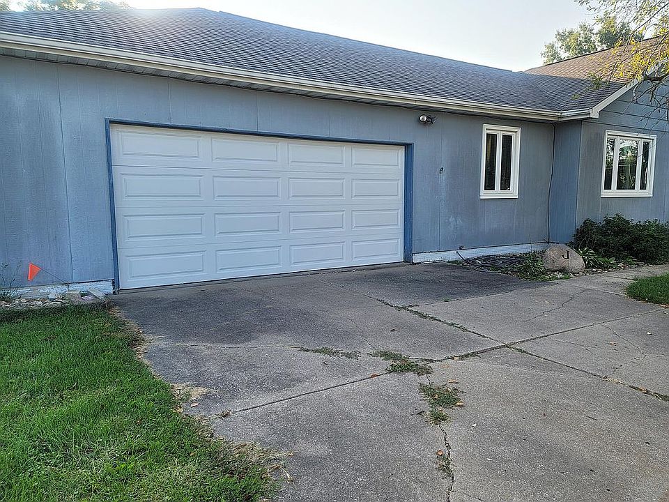 Garage before new paint