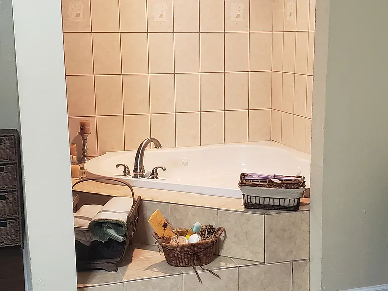 Master bath area