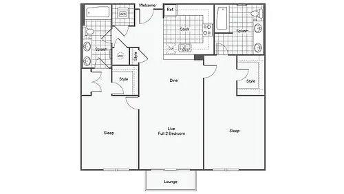 Floor plan The Forsyth II