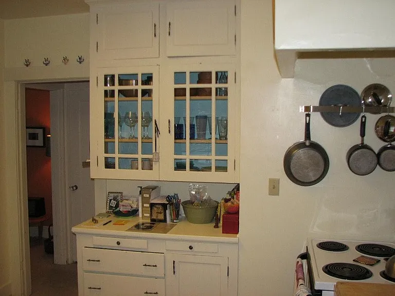 Original built-ins in kitchen