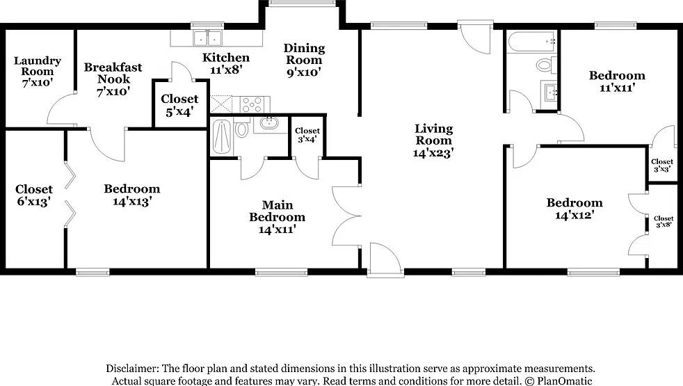 4 bed, 2.0 bath, 1450 sqft, $1,640 — Photo 2