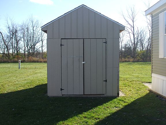 Exterior shed