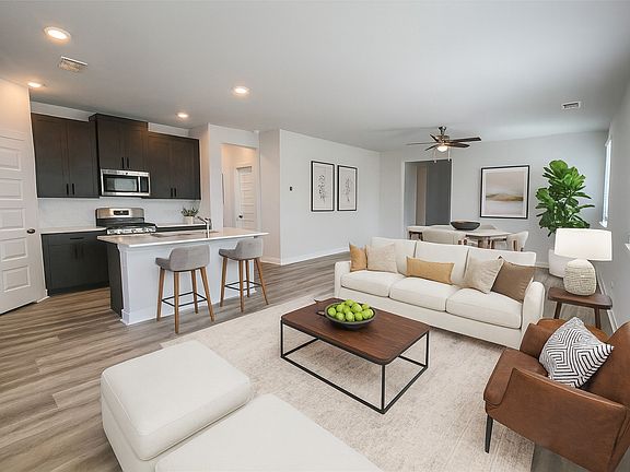amazing open floor plan with lots of options