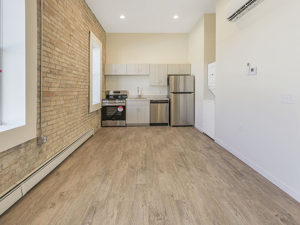 Living room and kitchen